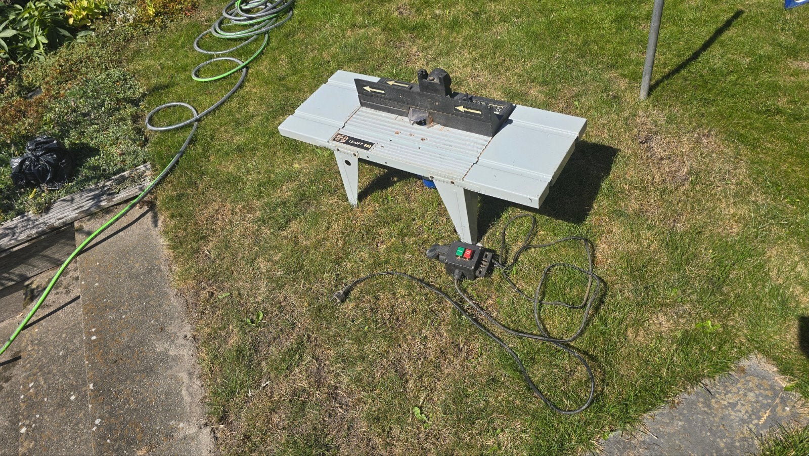 Einhell LE-OFT 800 Bovenfrees met Freestafel, Ophalen, Gebruikt, Einhell, Bovenfrees