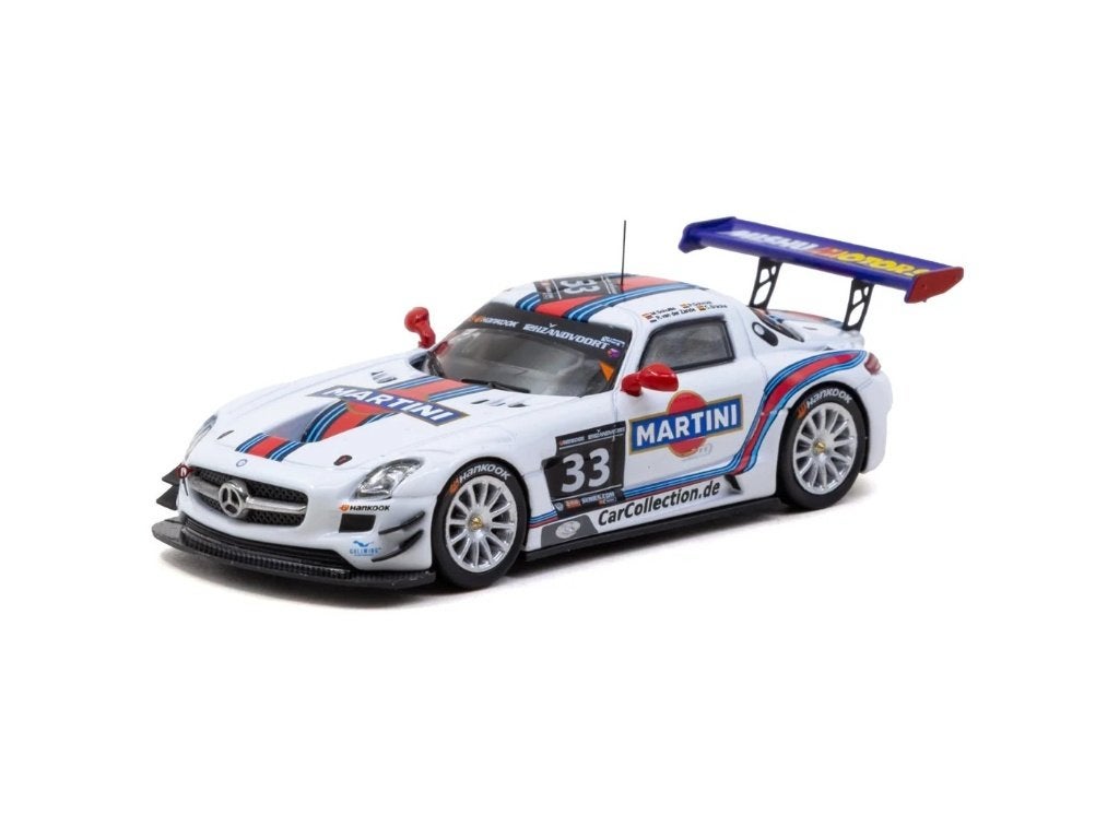 Mercedes-Benz SLS AMG GT3 #33 MARTINI 1:64 Tarmac Tar186, Verzenden, Nieuw, Auto