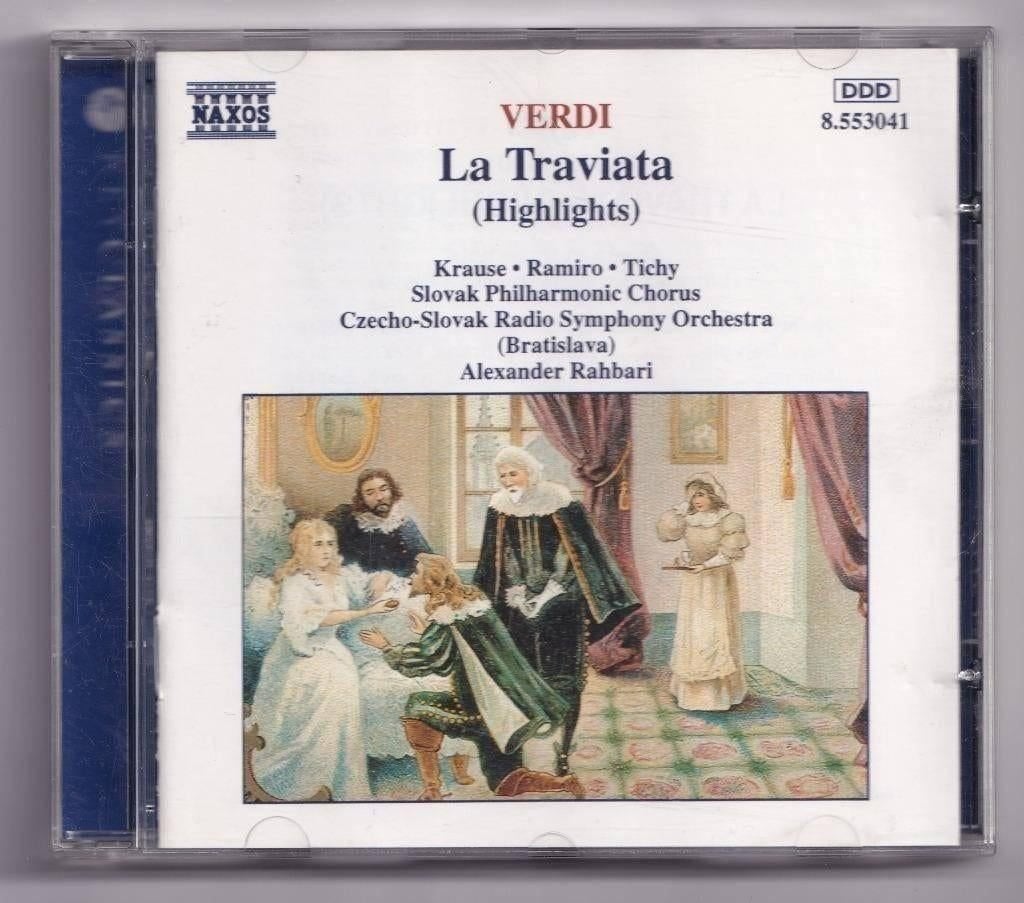 CD La Traviata (Highlights), Cd's en Dvd's, Ophalen of Verzenden, Barok, Zo goed als nieuw, Opera of Operette