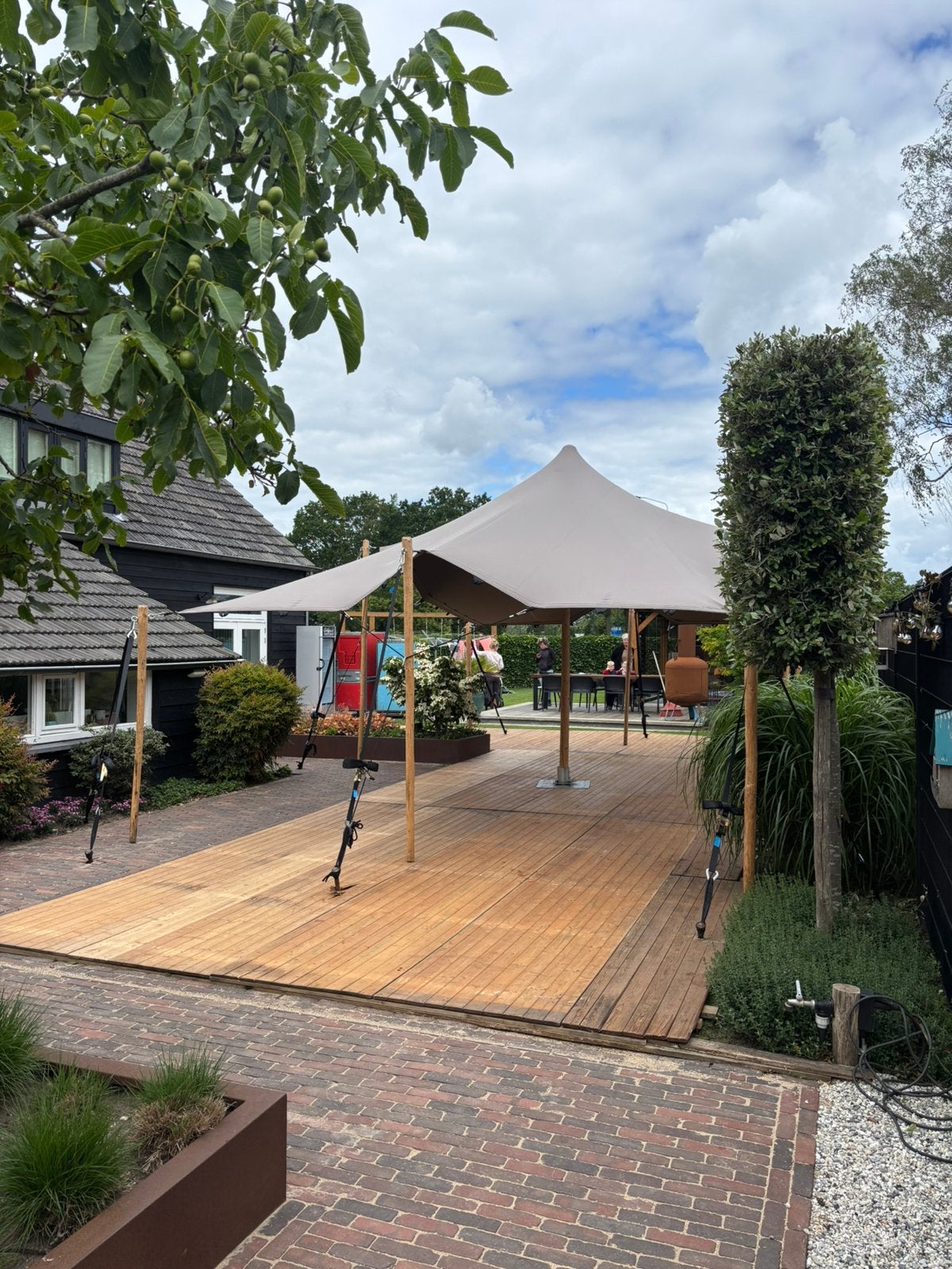 StretchTent te huur 5x8 meter