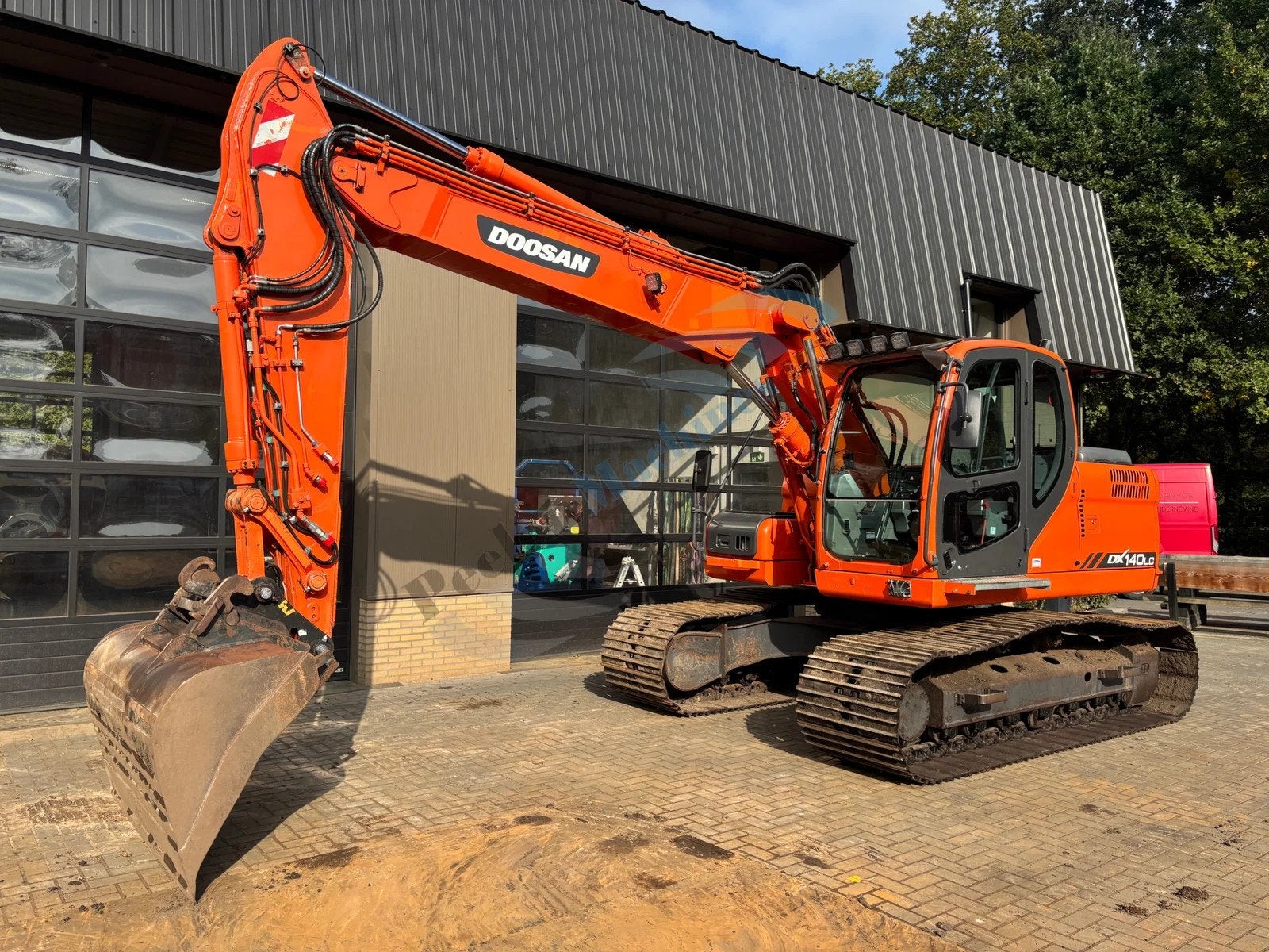 Doosan DX 140 LC (bj 2012), Graafmachine