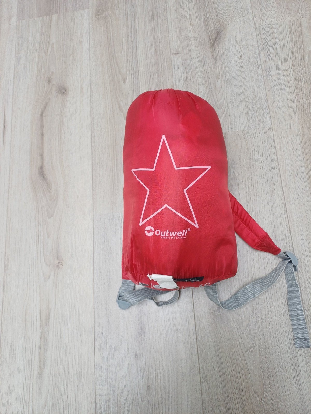 Outwell Cave Kids Red Slaapzak 150x70cm, Ophalen