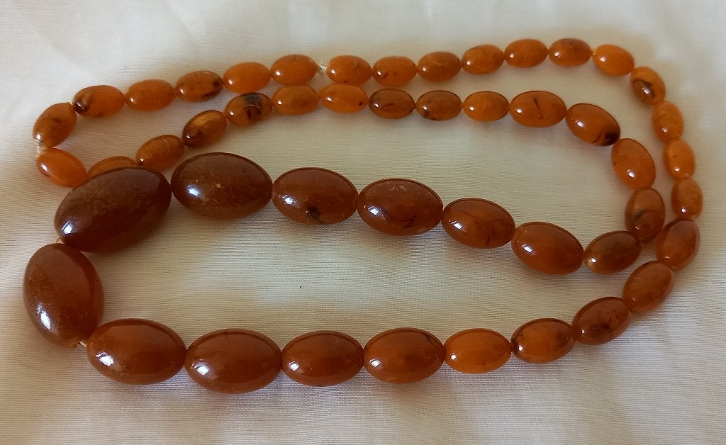 Vintage ketting, Verzenden, Gebruikt, Overige materialen