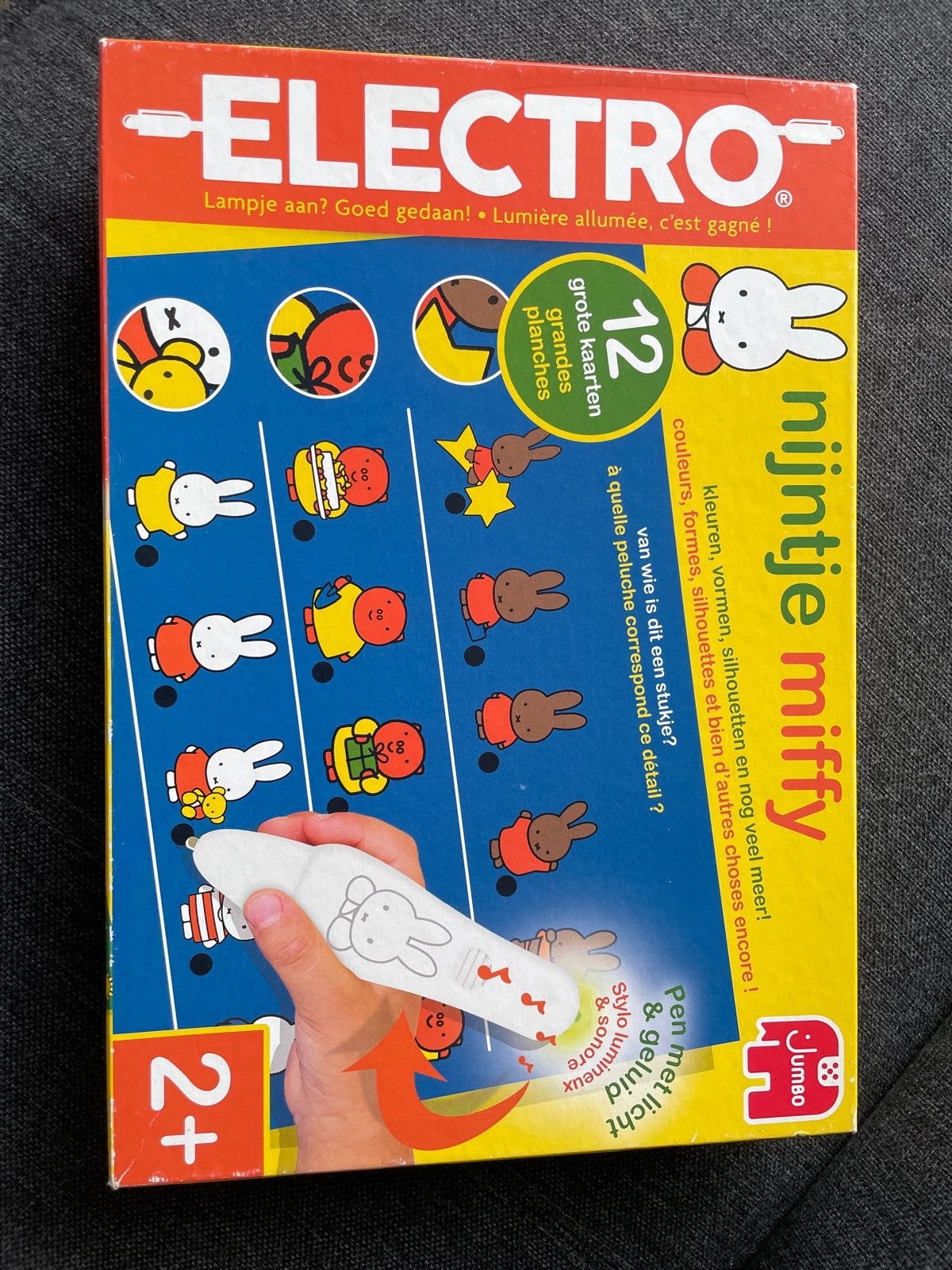 Nijntje Miffy Electro Spel met Licht en Geluid, Ophalen, Gebruikt, Ontdekken, Met licht