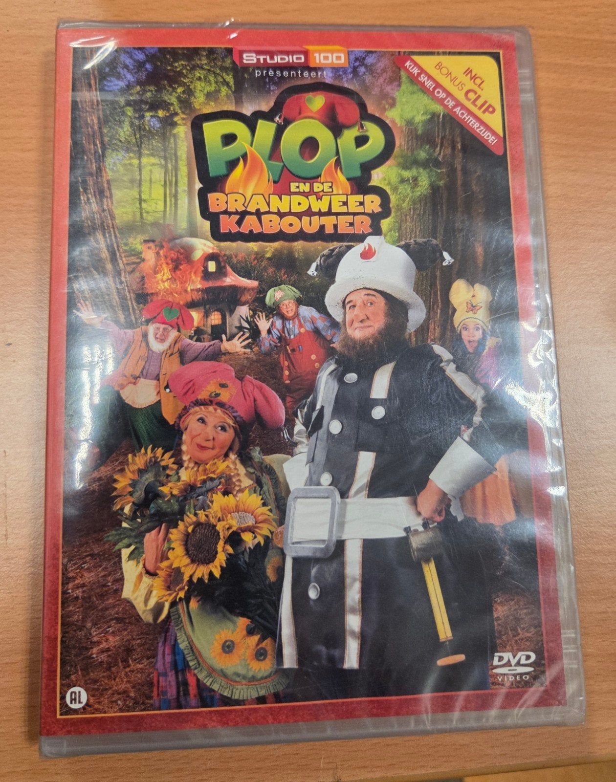 Plop en de Brandweer Kabouter - DVD (Nieuw), Bonusmateriaal, Alle leeftijden, Nieuw in verpakking, Ophalen of Verzenden