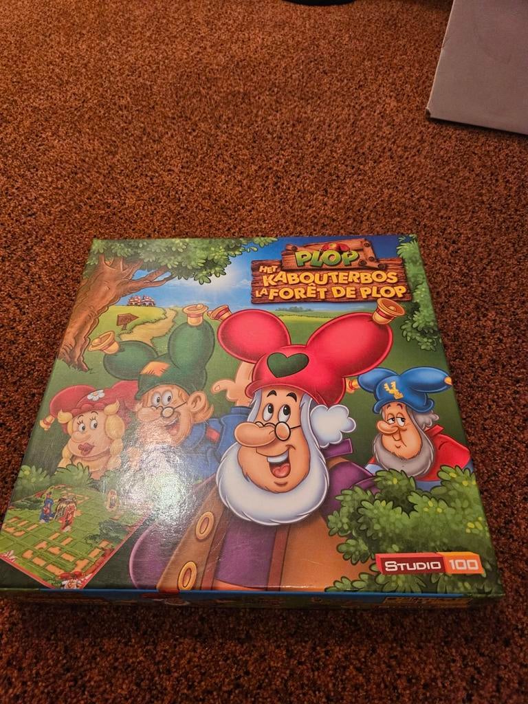 Plop Het Kabouterbos Bordspel - Studio 100, Drie of vier spelers, Ophalen of Verzenden, Gebruikt, Studio 100