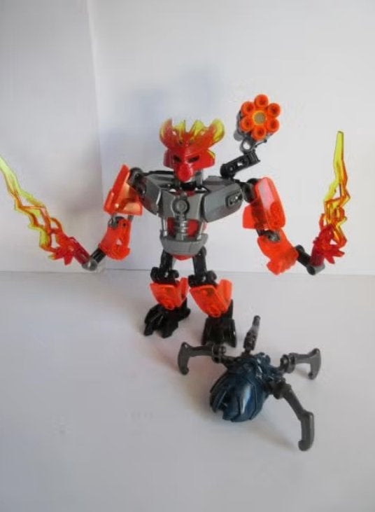 70783 Bionicle, Protector of Fire met bouwtekening, Bionicle, Lego, Compleet, Ophalen of Verzenden