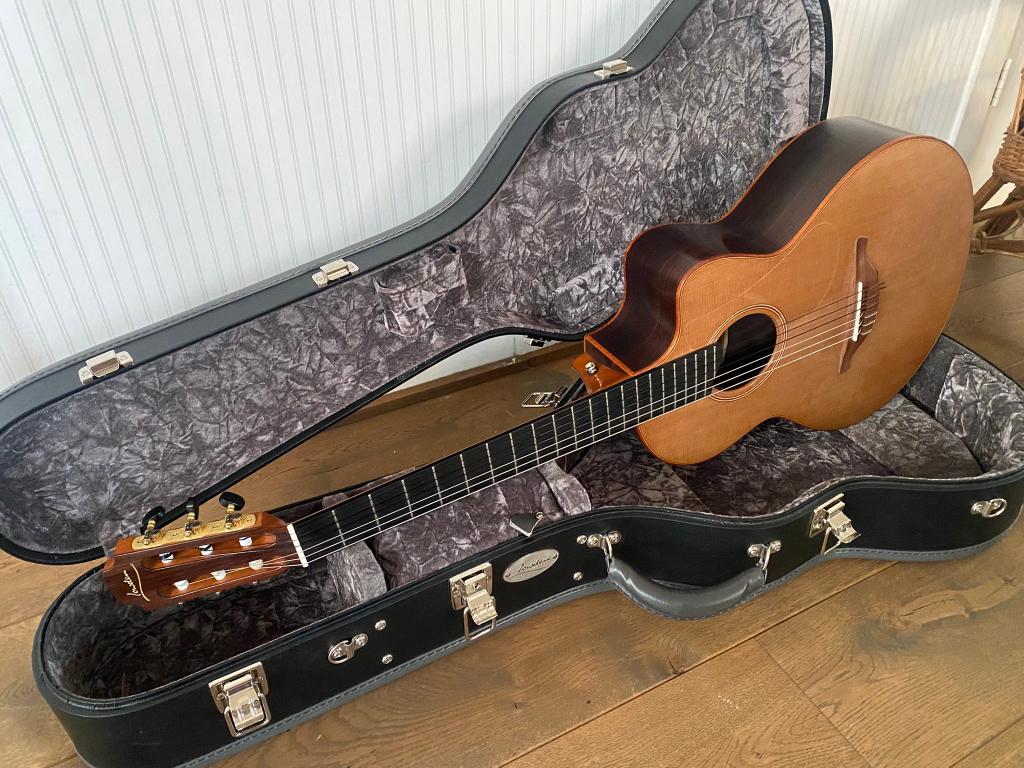 Lowden S25J Jazz Nylon Crossover Akoestische Gitaar (2024), Ophalen of Verzenden, Nieuw, Klassieke of Spaanse gitaar, Met koffer