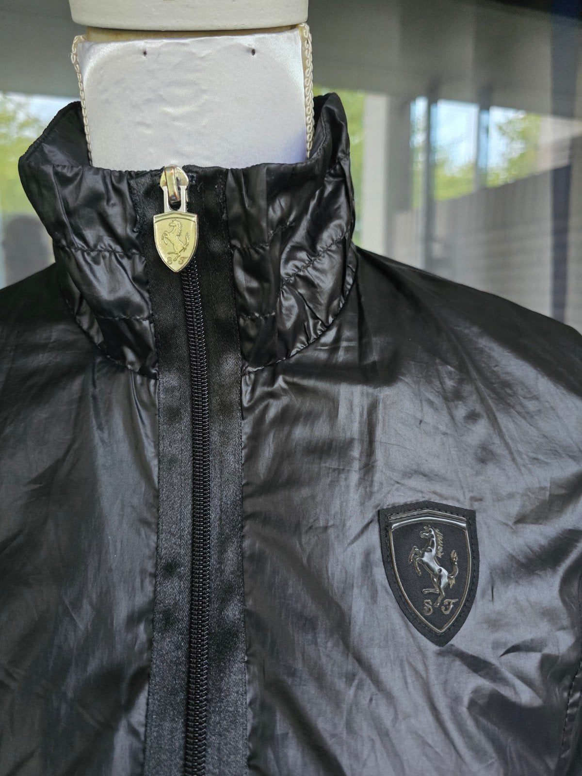 Puma x Ferrari Dames Windjack / Jasje - Maat 36  TOP!, Verzenden, Zwart, Puma Ferrari, Zo goed als nieuw