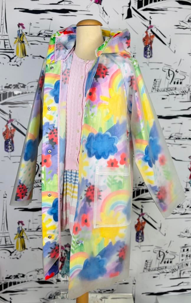 Stella McCartney kids lady bug regenjas maat 10, Customercare@smc.com, Stella McCartney EU, Zo goed als nieuw, Verzenden