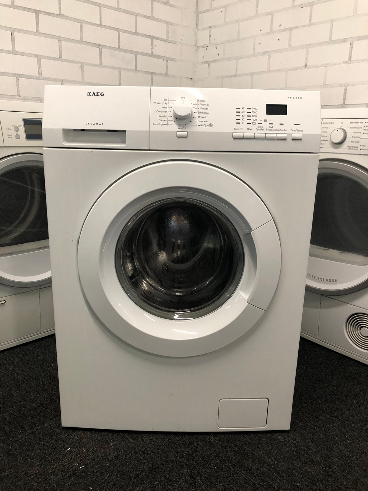 €179 A+++ 7kg Wasmachine AEG Protex MET GARANTIE ophalen, Ophalen, 6 tot 8 kg, Minder dan 85 cm, Kort programma