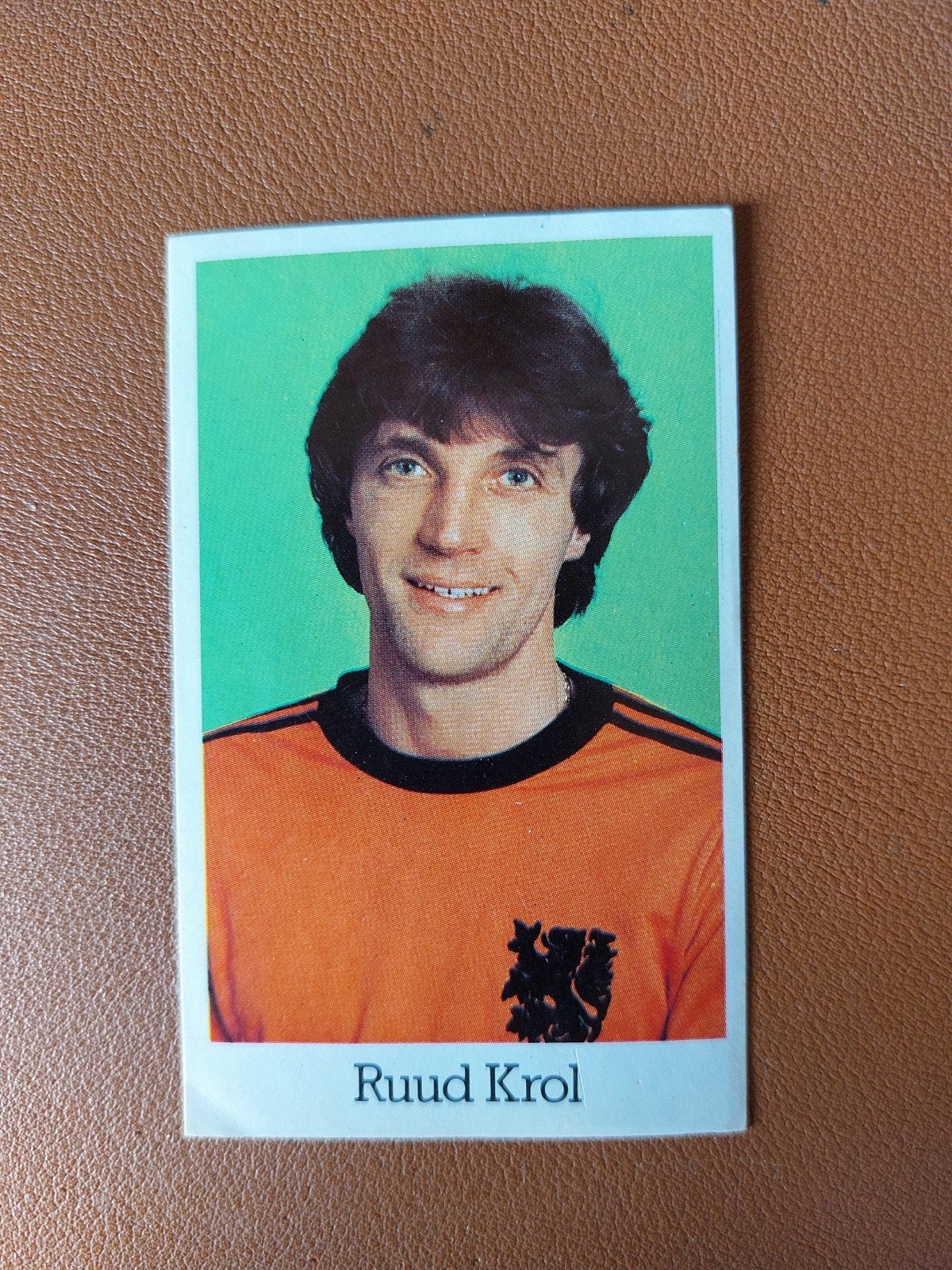 ruud krol wk 78 Hema voetbal plaatje ex ajax, Verzenden, Zo goed als nieuw, Plaatje