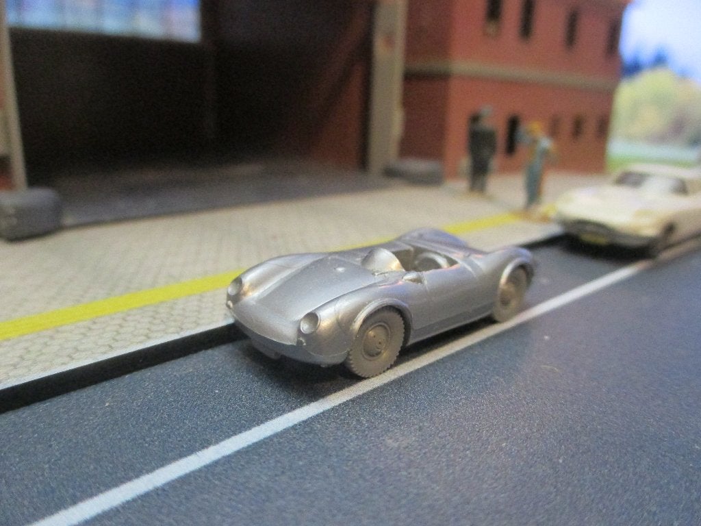 Porsche 550 Spyder - Wiking 16s, Ophalen of Verzenden, Gebruikt, Auto, Wiking