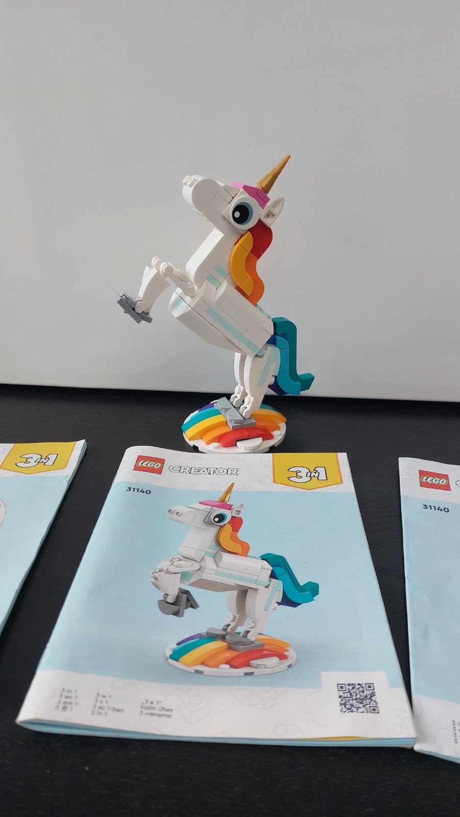 Lego Creator 3in1 31142 Magische eenhoorn, Kinderen en Baby's, Speelgoed | Duplo en Lego, Lego, Ophalen of Verzenden, Zo goed als nieuw