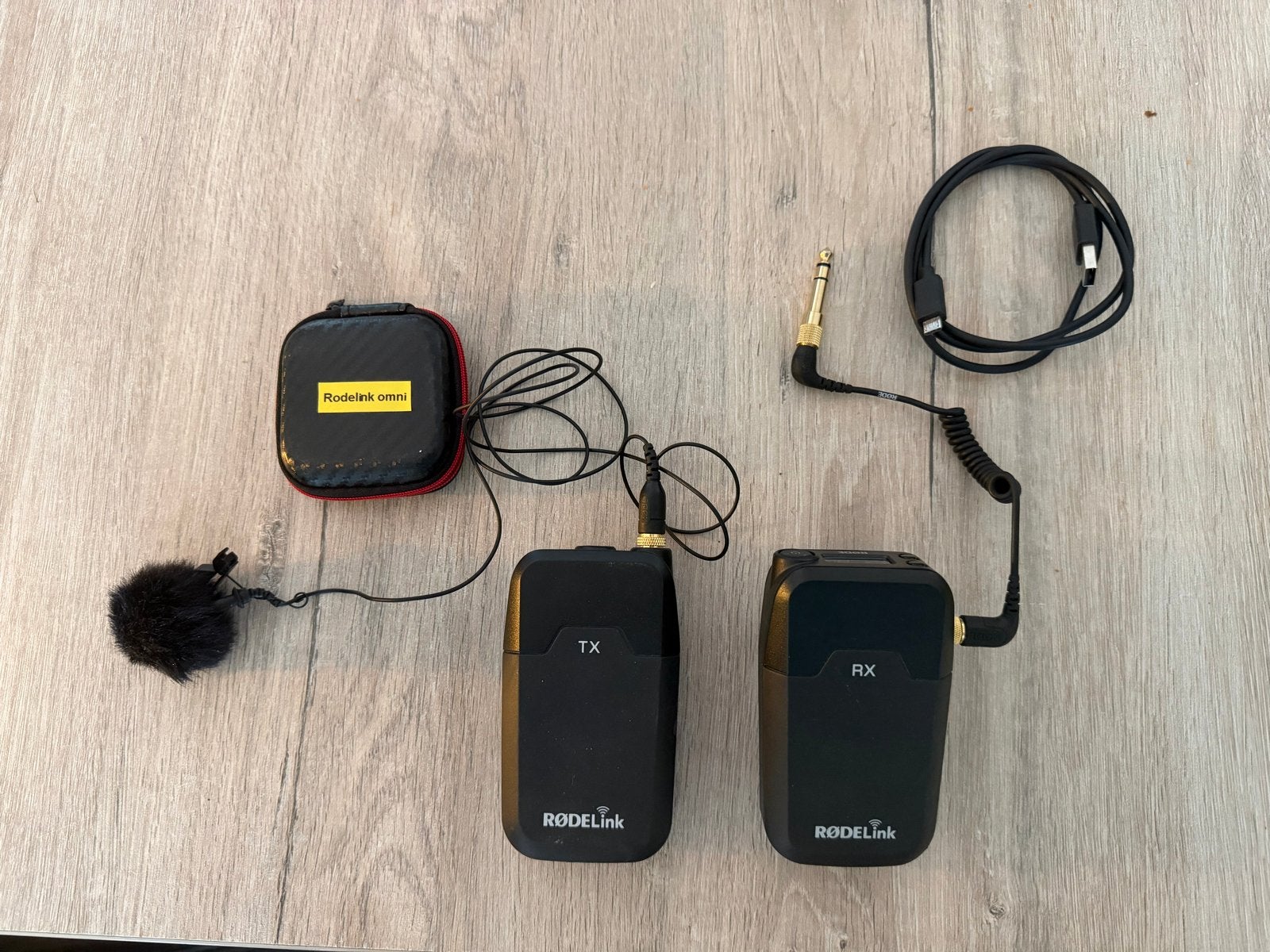 RodeLink TX-RX video , vlog , Microfoon Set - Draadloos, Ophalen of Verzenden, Zo goed als nieuw, Overige typen, Draadloos