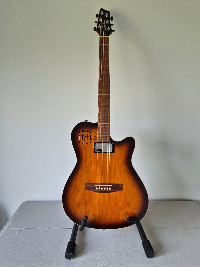 Godin A6 Ultra gitaar (2007) – ZGAN + Gigbag, Ophalen, Zo goed als nieuw, Overige typen