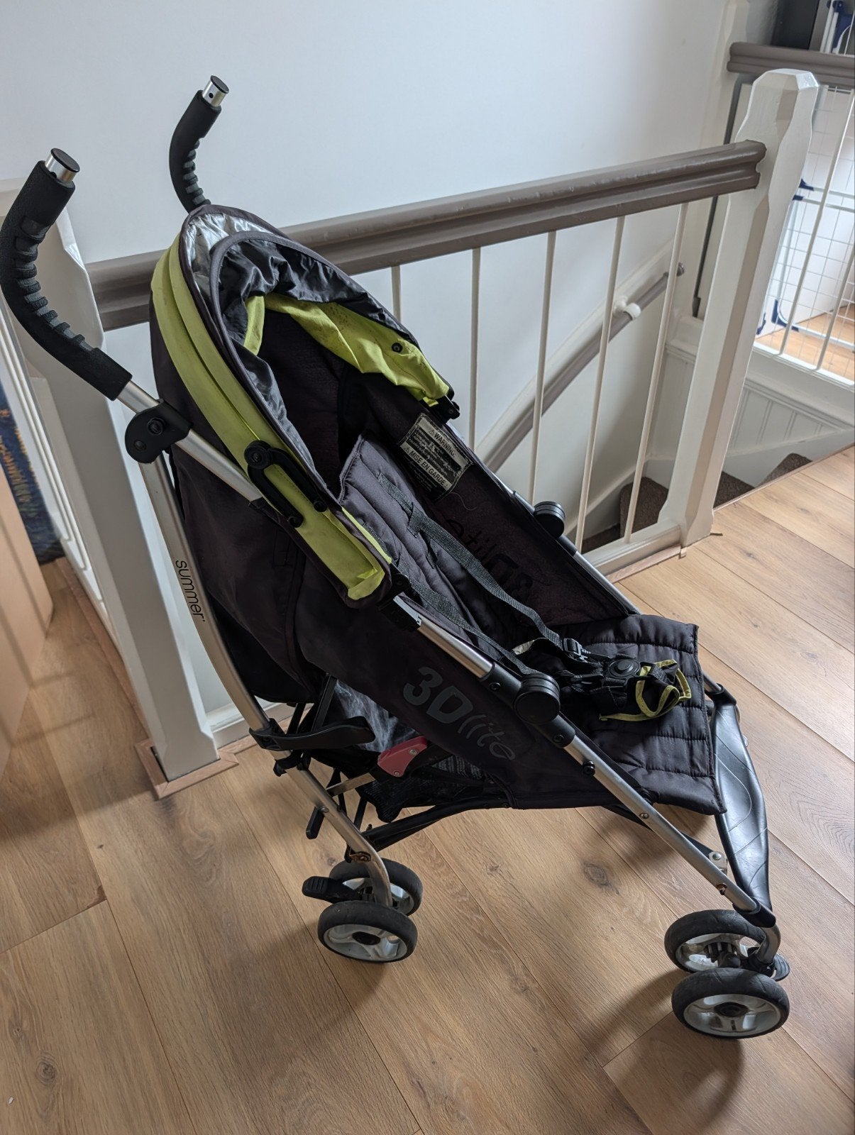 Summer 3D Lite paraplu buggy - 22.5 kg max, goede staat, Ophalen, Gebruikt, Verstelbare rugleuning