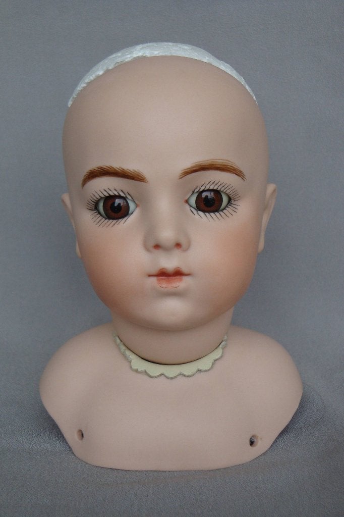 Bru Jne 8 vintage geen antiek hoofd pop popje, Ophalen of Verzenden, Gebruikt, Pop