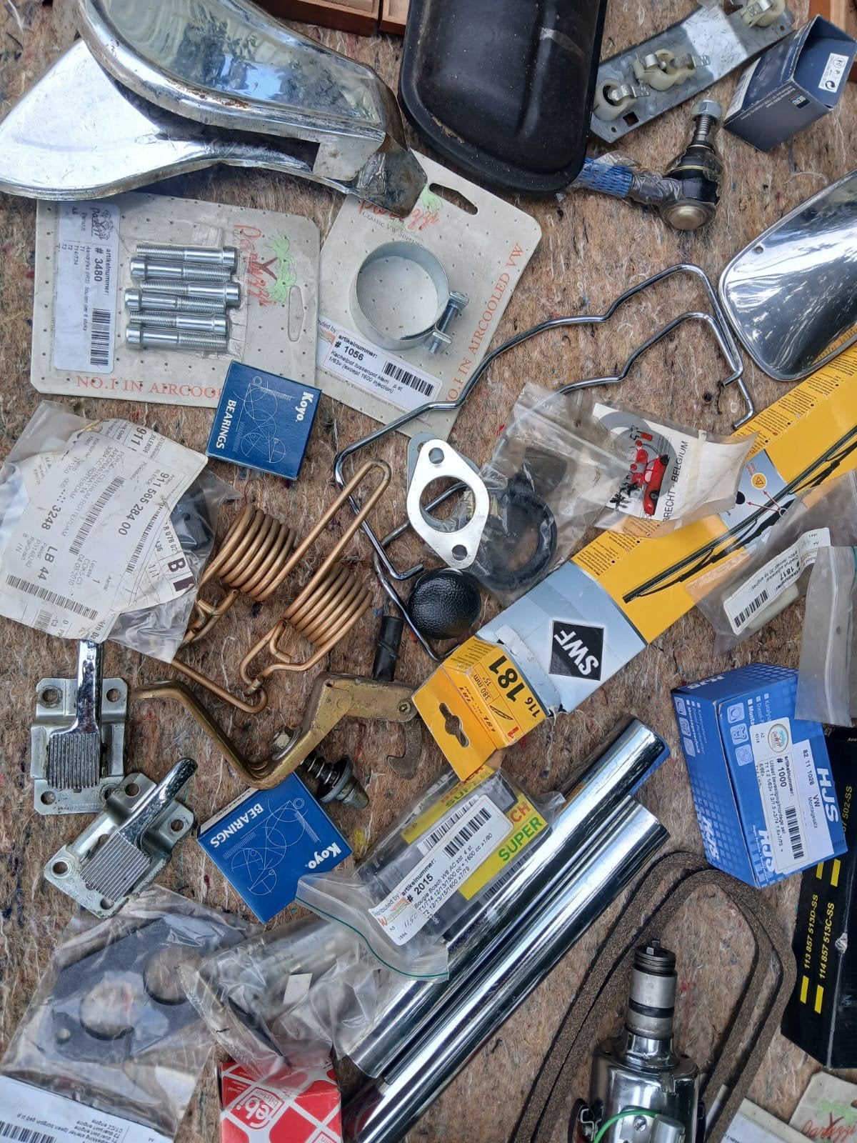 Diverse  VW Kever oldtimer onderdelen, Ophalen, Nieuw, Oldtimer onderdelen