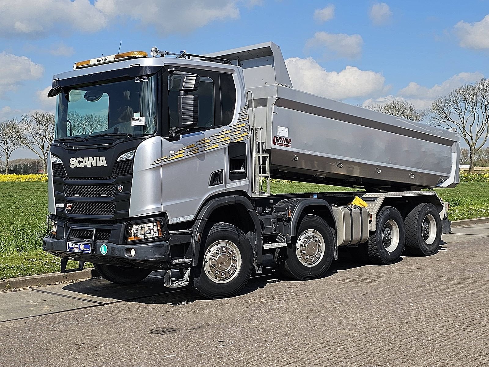 SCANIA R500 xt 8x4 full steel, Automaat, Euro 6, Scania, Stoelverwarming