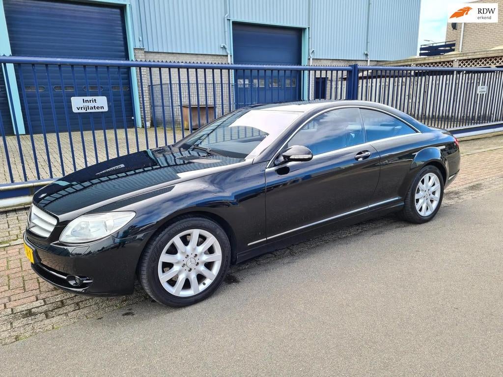 Mercedes-Benz CL 500 V8 AUT. *146.413 KM*CLIMA*LEER*BOMVOL!, Automaat, Bluetooth, Achterwielaandrijving, Gebruikt