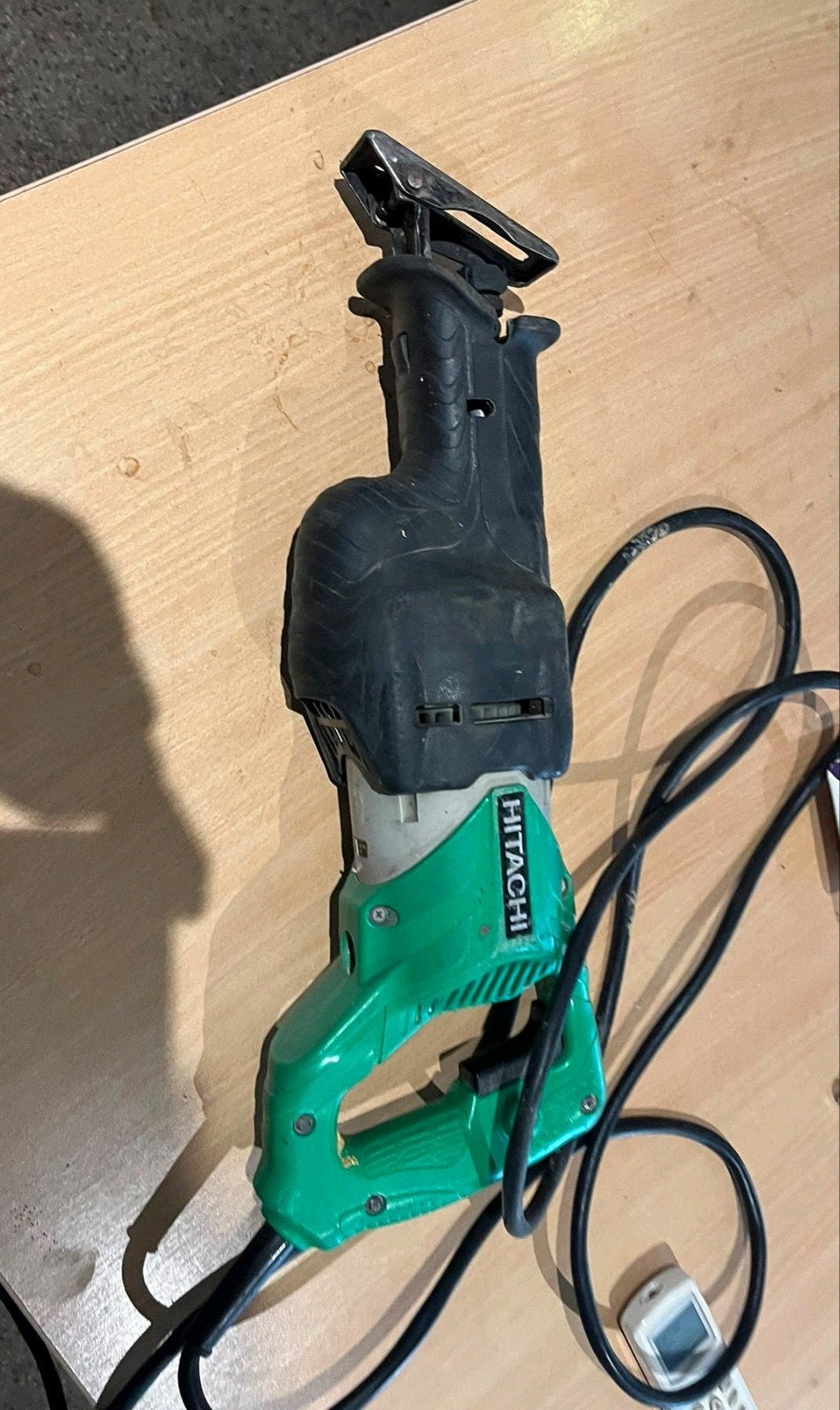 Hitachi CR 13V2 Reciprozaag - Krachtig en Betrouwbaar, Doe-het-zelf en Verbouw, Ophalen, Gebruikt, 70 mm of meer, 600 tot 1200 watt