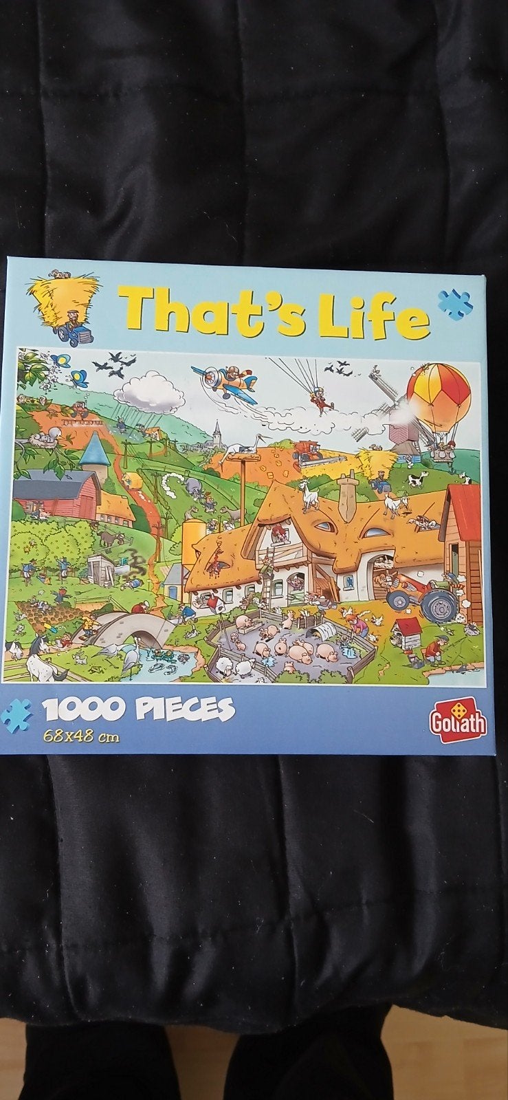 Goliath That's Life Puzzels 1000 stukjes (diverse), Ophalen of Verzenden, 500 t/m 1500 stukjes, Gebruikt, Legpuzzel