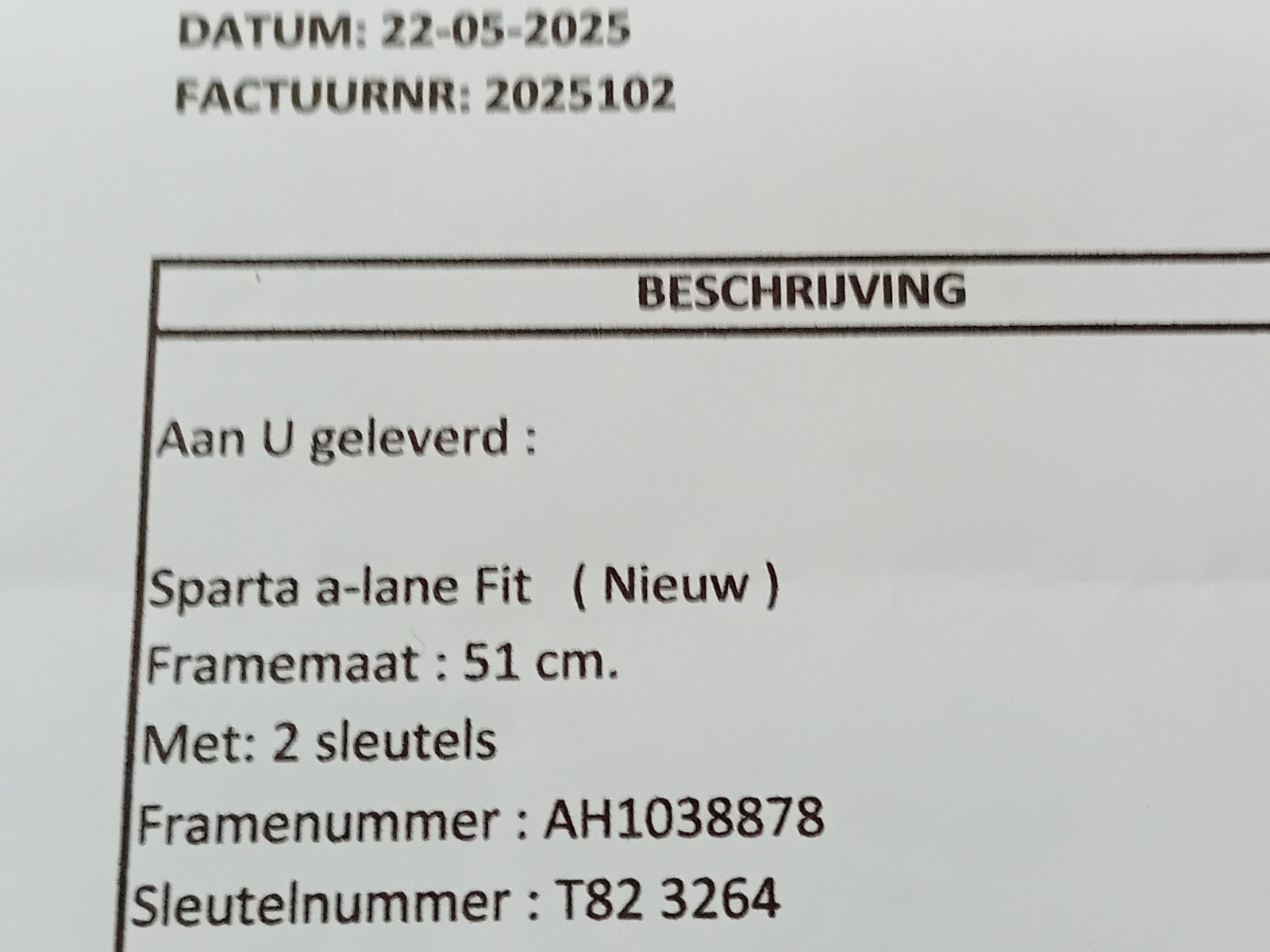 Foto 4 van Sparta A-Lane Fit E-bike met Bosch Active Line 500W