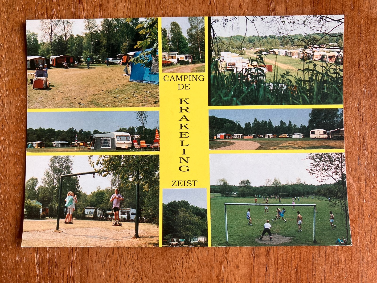 Camping De Krakeling Zeist (1992), Ophalen of Verzenden, 1980 tot heden, Gelopen, Utrecht