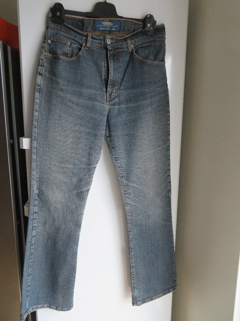 Dames jeans Garcia W34 / L30 Z.G.A.N. blauw., Kleding | Dames, Spijkerbroeken en Jeans, Blauw, Ophalen of Verzenden, Zo goed als nieuw