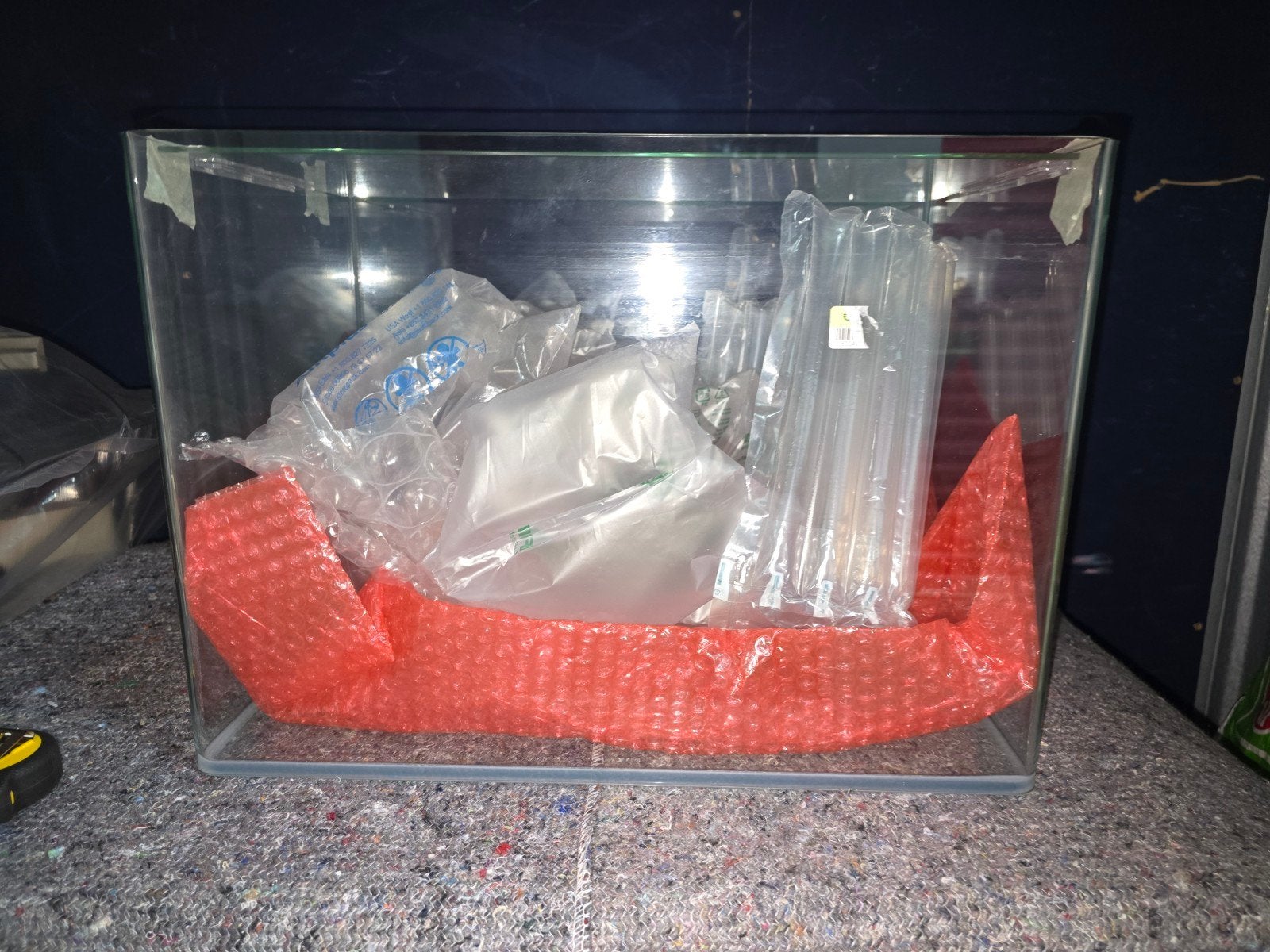 Aquarium bak Zo goed als nieuw., Ophalen, Zo goed als nieuw, Leeg aquarium