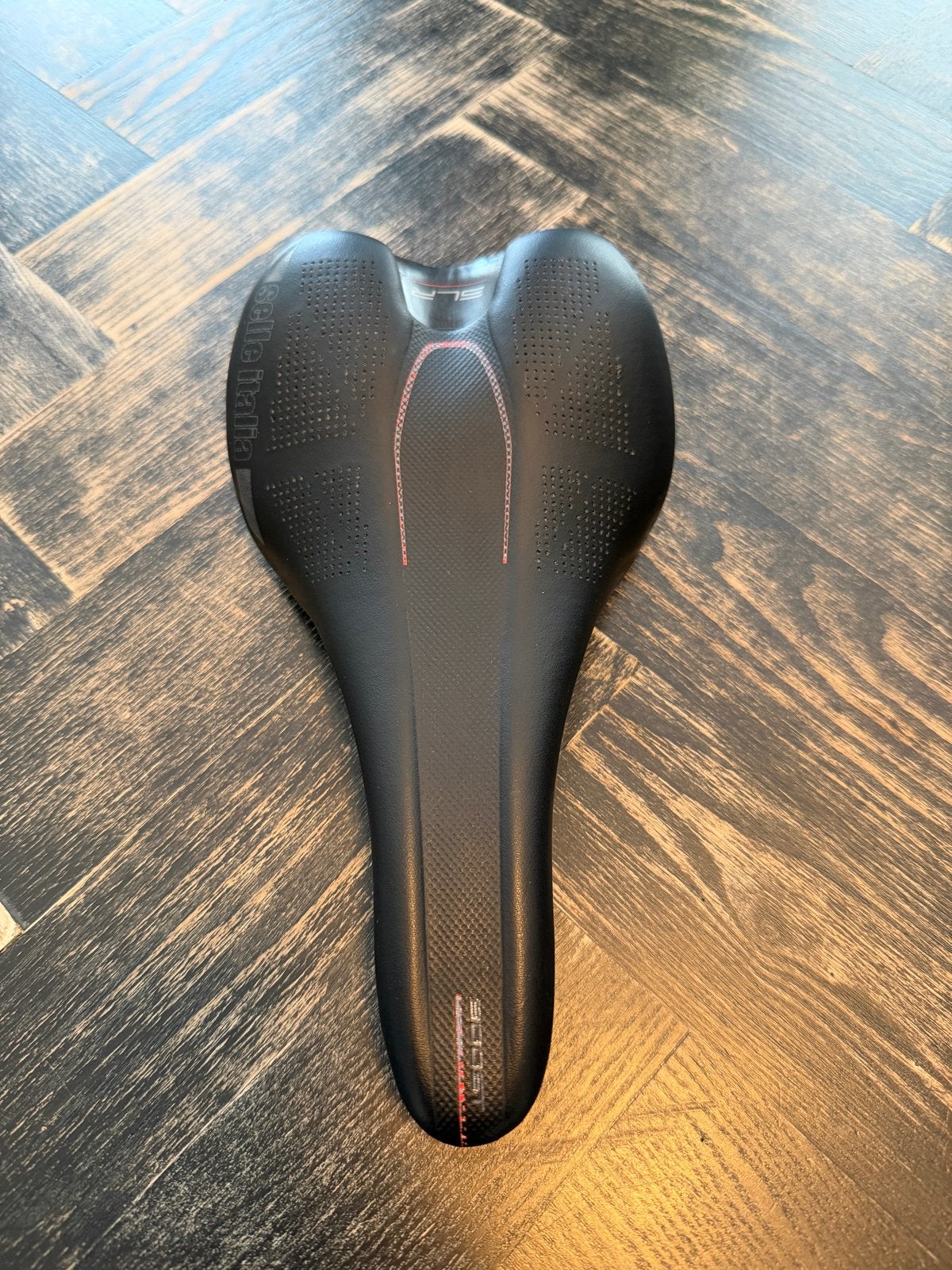 Selle Italia SLR Boost Kit Carbonio zadel 141 gram!, Racefiets, Ophalen of Verzenden, Zo goed als nieuw, Zadel