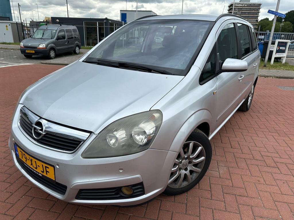 Opel Zafira AUTOMAAT MET AIRCO & APK TOT 02-10-2026!, Gebruikt, 4 cilinders, 150 pk, 7 stoelen