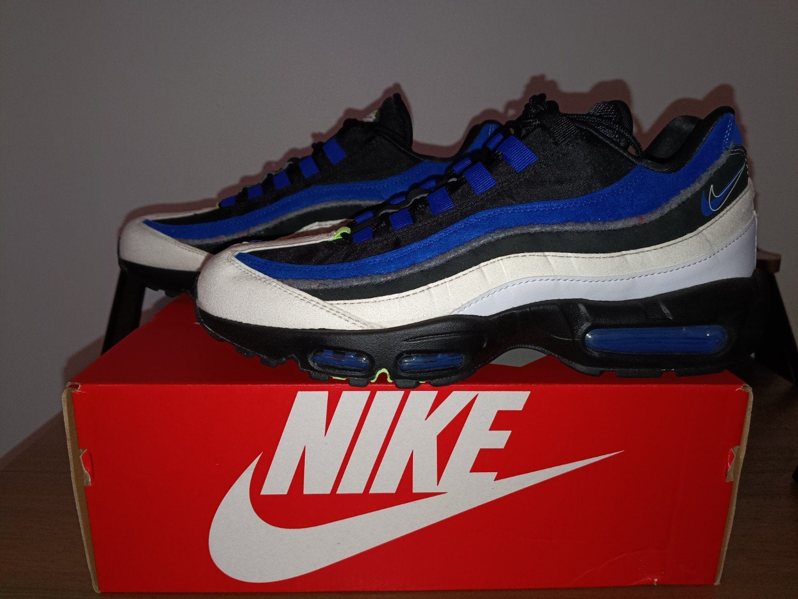 Nike Air Max 95 SE Game Royal Double Swoosh Series Nieuw 46, Ophalen of Verzenden, Nieuw, Overige typen, Nike