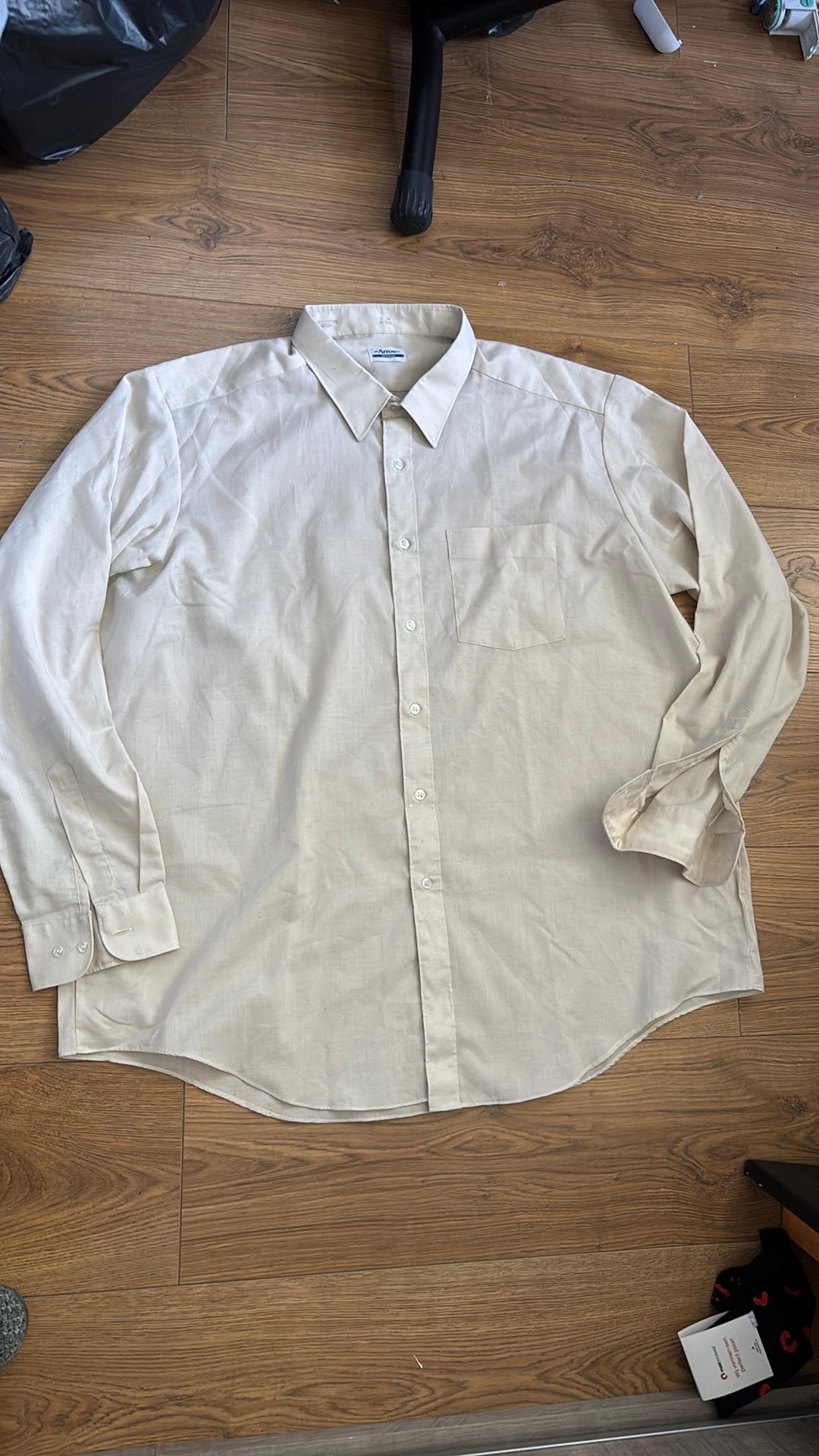Overhemd Arrow, Ophalen of Verzenden, Zo goed als nieuw, Beige, Overhemd