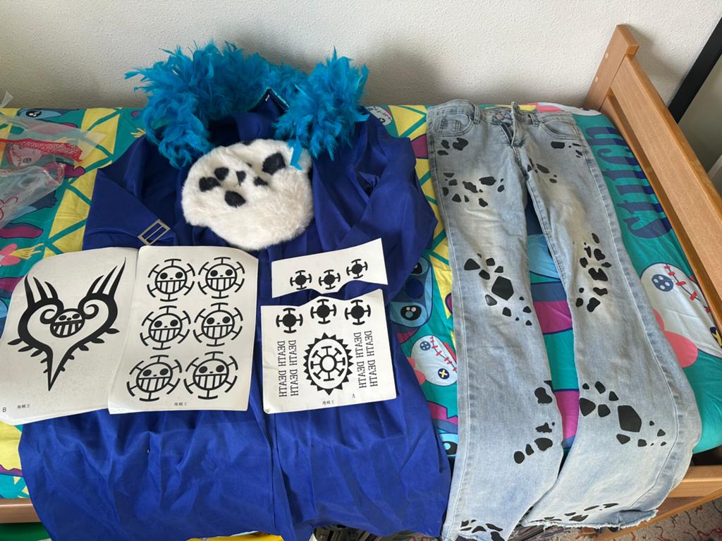 One piece law costume cosplay, Hobby en Vrije tijd, Ophalen of Verzenden, Nieuw