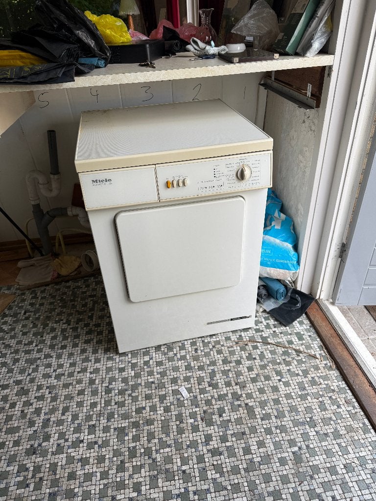 Miele wasdroger, Ophalen, Gebruikt, Luchtafvoer, 4 tot 6 kg