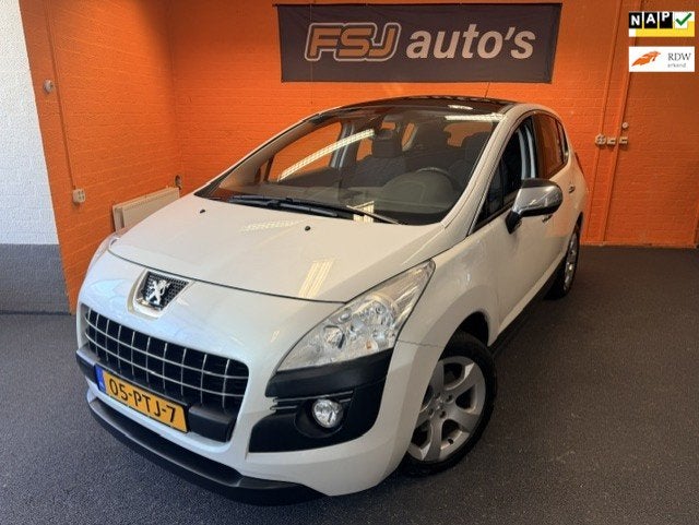 Peugeot 3008 1.6 THP / ST / AUTOMAAT / PANO / NAVI / AIRCO!, Euro 5, Stof, Gebruikt, Wit
