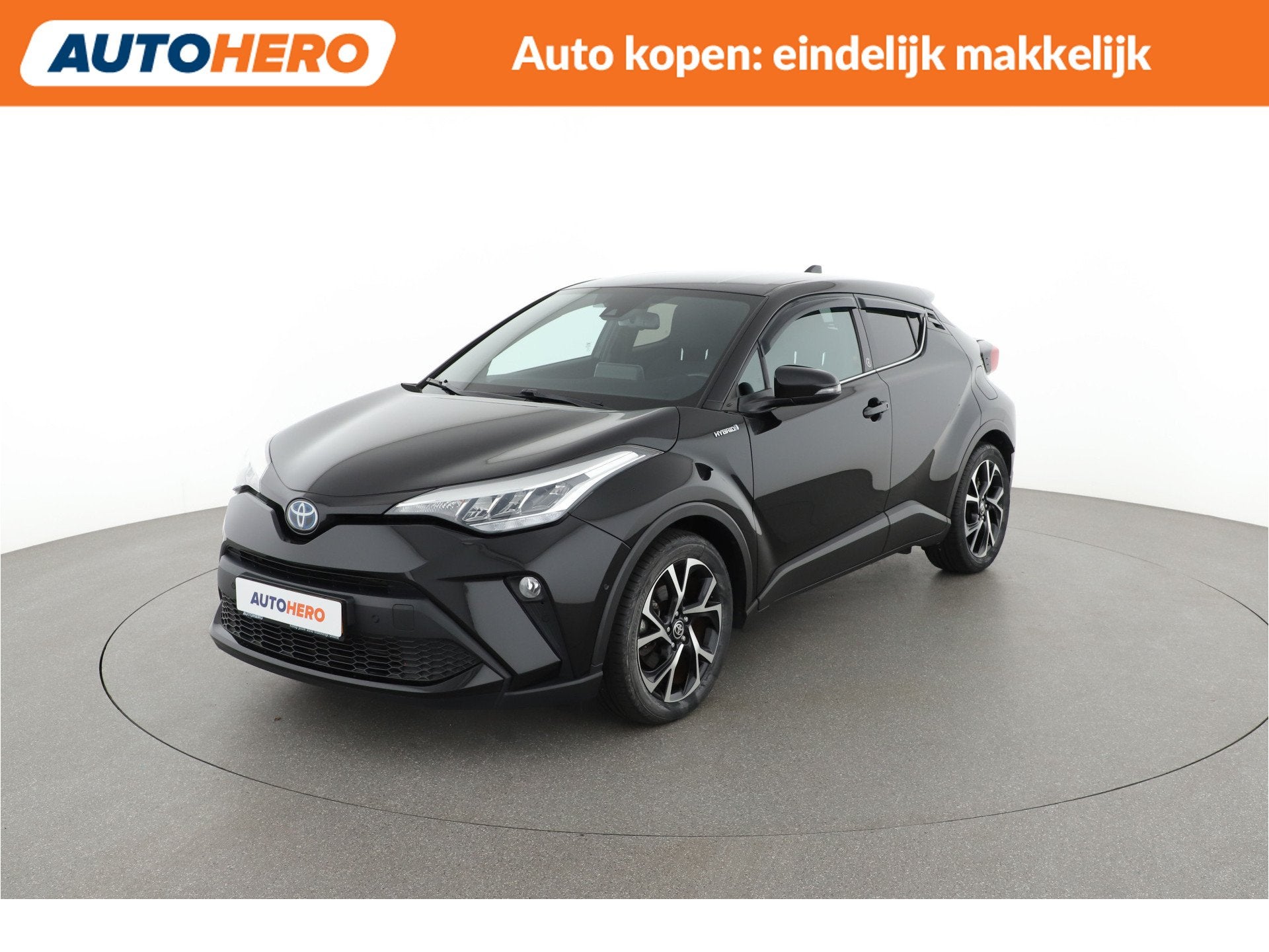Toyota C-HR 2.0 Hybrid First Edition l EX30891 l (bj 2020), Stof, Met garantie (alle), Zwart, Hybride Elektrisch/Benzine