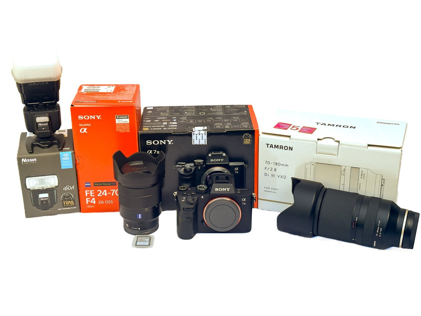 Sony A7 III, Tamron 70-180 2.8 en Sony Zeiss 28-70 4.0 etc., Sony, Camera, Ophalen, Gebruikt