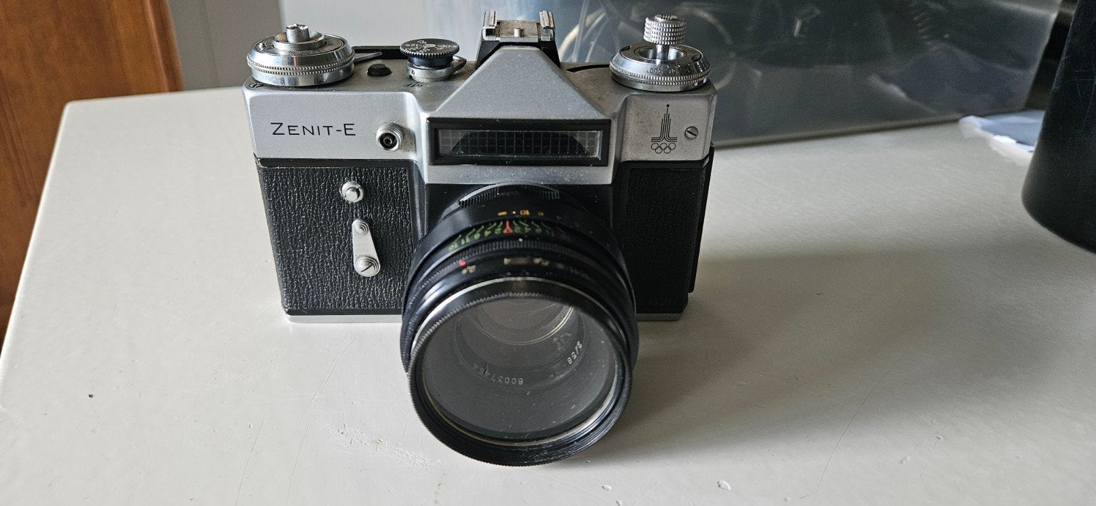 Zenit-E Spiegelreflexcamera met Helios-44-2 lens, Ophalen of Verzenden