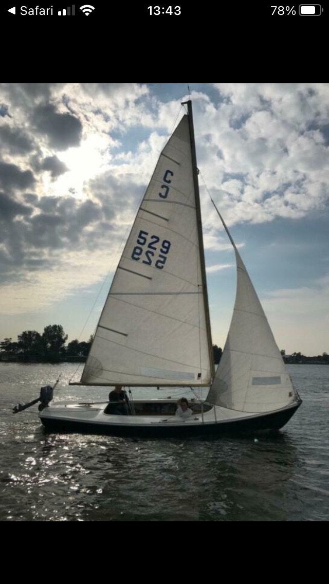 Complete zeilboot Centaur 6x2m, Ophalen, Gebruikt, Centaur, 85 cm