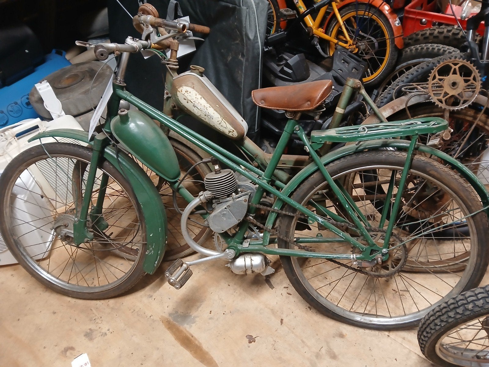 Riga Oldtimer Bromfiets - Zonder Kenteken  inruil mogelijk, Ophalen, Maximaal 45 km/u, Overige merken
