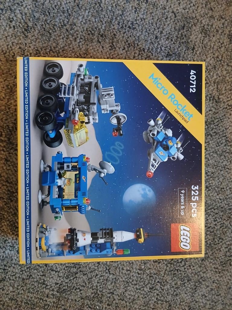 LEGO 40712 Micro Rocket Launchpad Limited Edition, Lego, Nieuw, Ophalen of Verzenden, Space