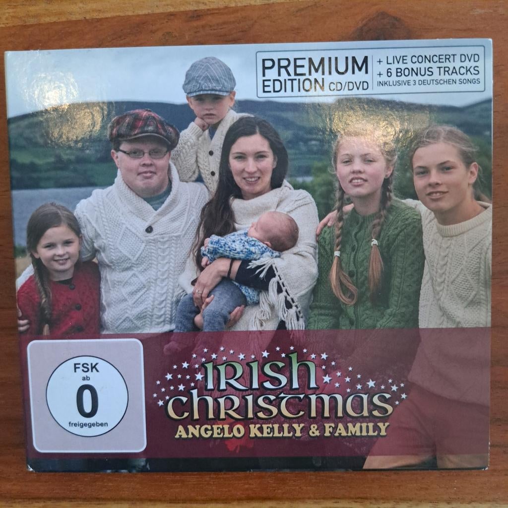 Angelo Kelly & Family - Irish Christmas (CD/DVD), Ophalen of Verzenden, Zo goed als nieuw, Kerst, Boxset