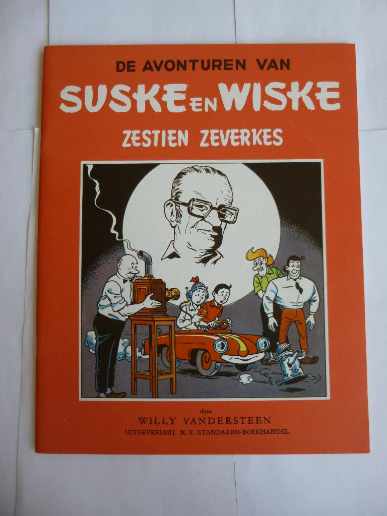 S&W PSEUDO FACSIMILE UITGAVE"ZESTIEN ZEVERKES"UIT 1987, Willy Vandersteen, Eén stripboek, Ophalen of Verzenden, Zo goed als nieuw