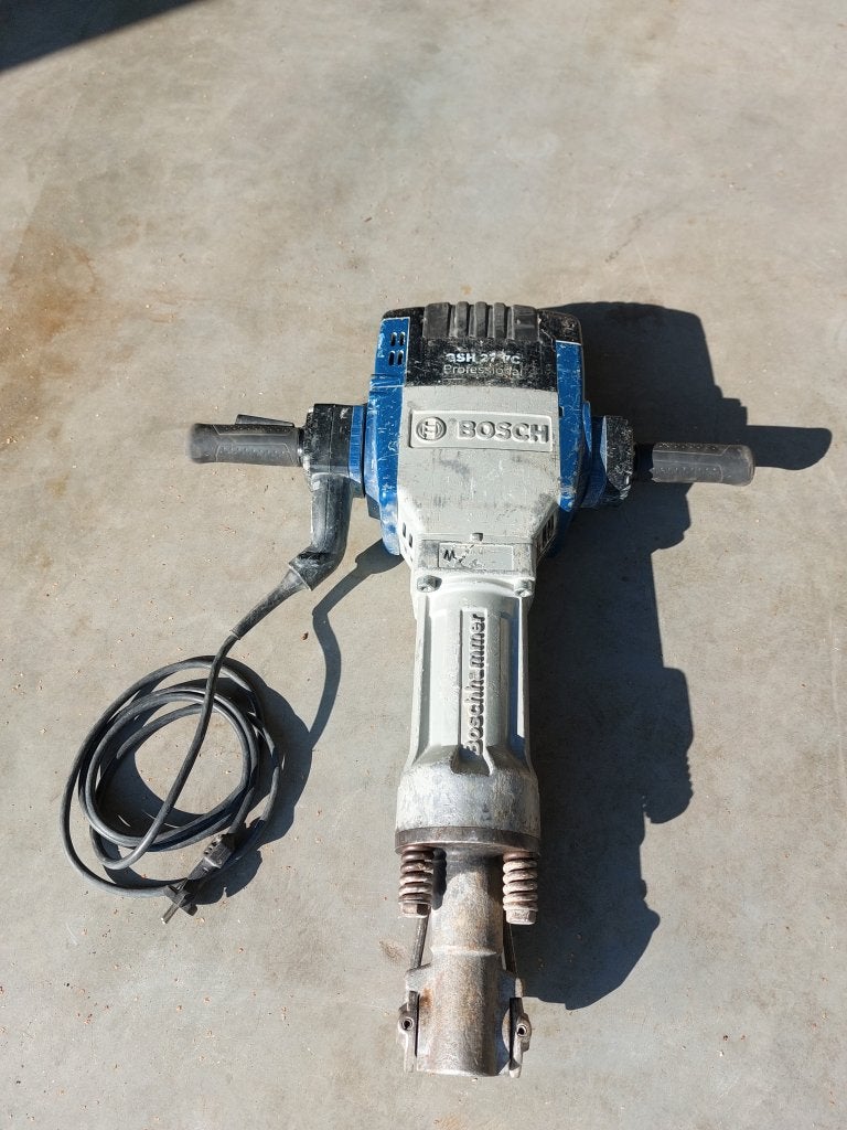 Bosch GSH 27 VC Professional breekhamer incl. nieuwe beitel, Niet ingevuld, Boor- en/of Breekhamer, Niet ingevuld, Ophalen of Verzenden