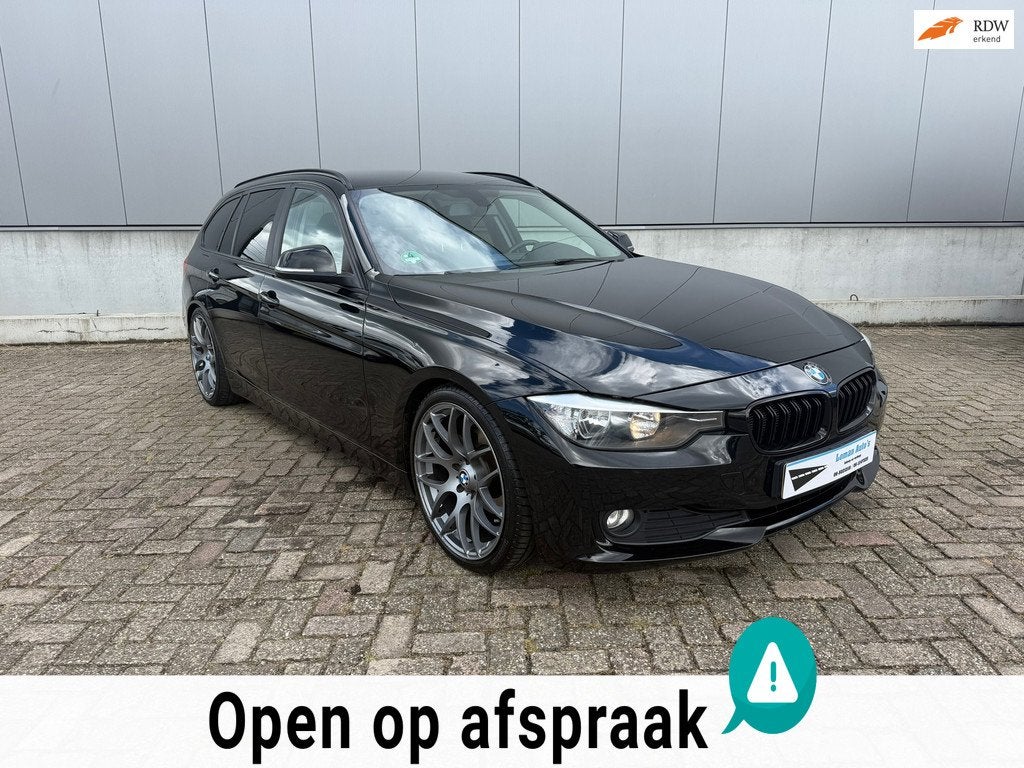 BMW 3-serie Touring 316i, Gebruikt, Euro 6, 4 cilinders, Zwart