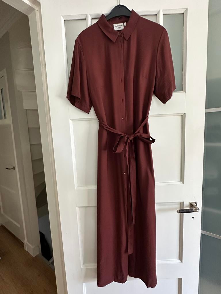 Mooie maxi jurk Another Label roest bruin maat s, Kleding | Dames, Jurken, Bruin, Ophalen of Verzenden, Zo goed als nieuw, Maat 36 (S)