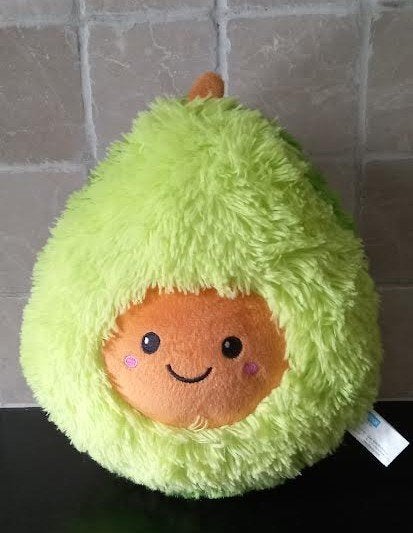 knuffel fruit Avocado 28 cm, Ophalen of Verzenden, Zo goed als nieuw, Overige typen, Wasbaar